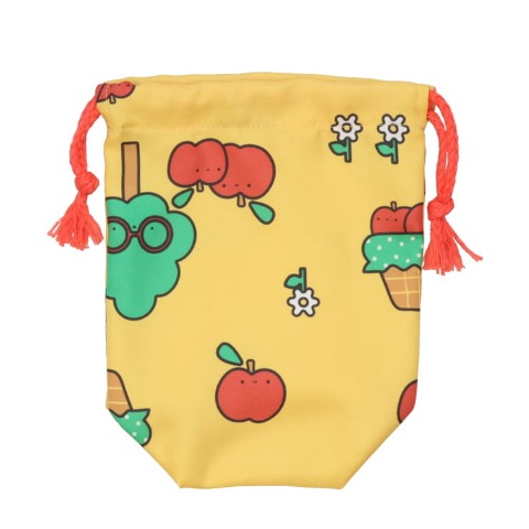 りんご柄コップ袋