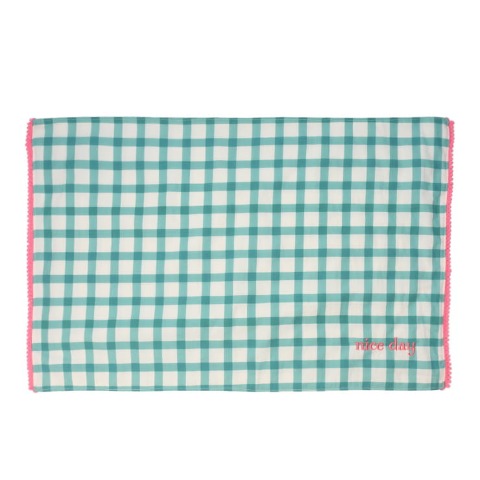 ロゴ刺しゅうランチョンマット