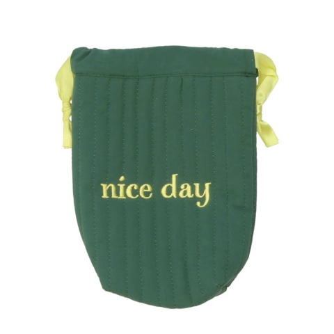 ロゴ刺しゅうイブルコップ袋