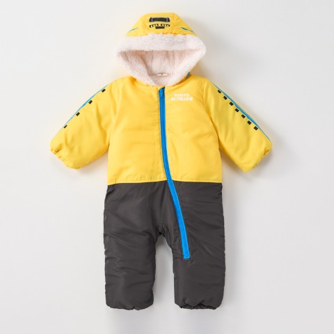 ベビー　ジャンプスーツ（80～95cm・ドクターイエロー）