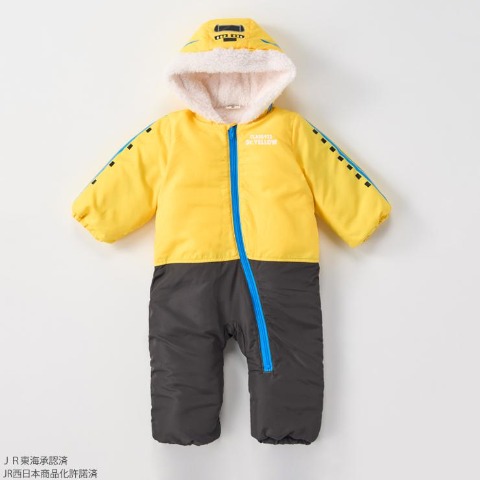 ベビー　ジャンプスーツ（80～95cm・ドクターイエロー）