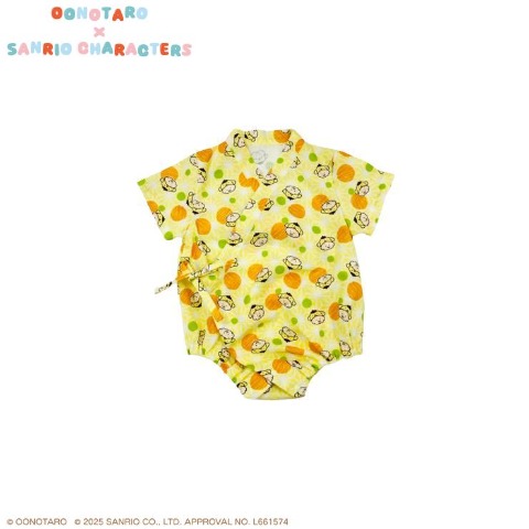 ベビー　甚平グレコ（70・80cm・おおのたろう×ポムポムプリン）