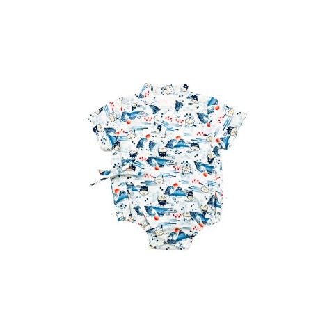 ベビー　甚平グレコ（70・80cm・おおのたろう×サンリオキャラクターズ）