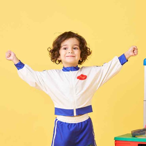 ベビー　ラッシュガード（80・90cm・wiggle wiggle）