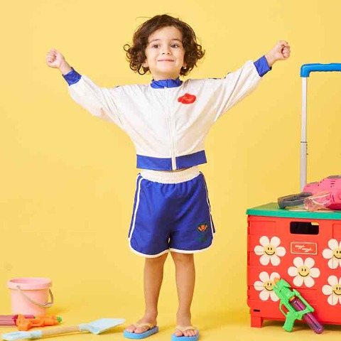 ベビー　ラッシュガード（80・90cm・wiggle wiggle）