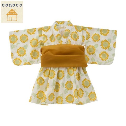 ベビー　浴衣ドレス （90～95cm　conoco）