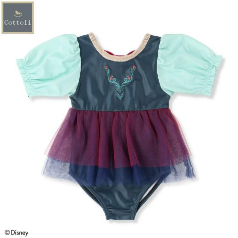 ベビー　ワンピース水着 （90～95cm Cottoli/Disney）