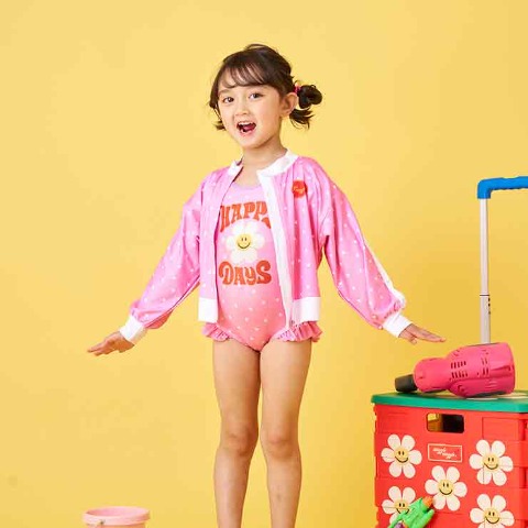 ベビー　ラッシュガード（80・90cm・wiggle wiggle）