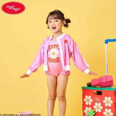 ベビー　ラッシュガード（80・90cm・wiggle wiggle）