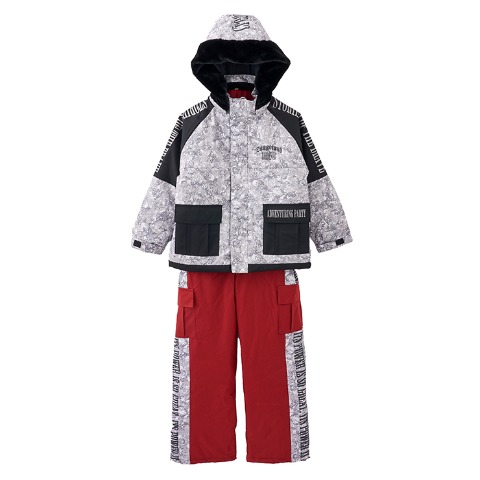 キッズ　スキースーツ（110～150cm） ワインレッド 101