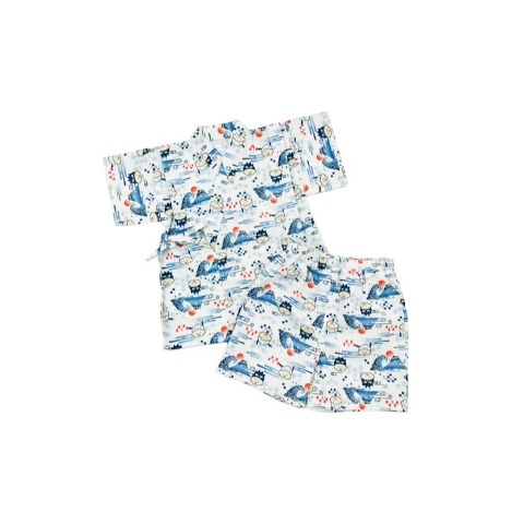 キッズ　甚平（100～120cm・おおのたろう×サンリオキャラクターズ）