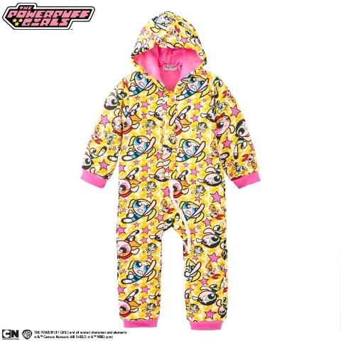 キッズ　ジャンプスーツ（100・110cm・パワーパフ ガールズ）