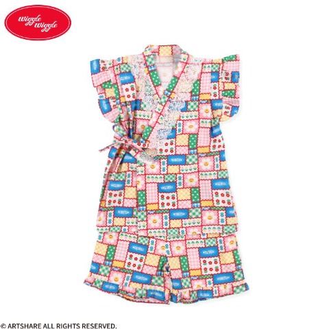 キッズ　甚平（100～130cm　wigle wigle）