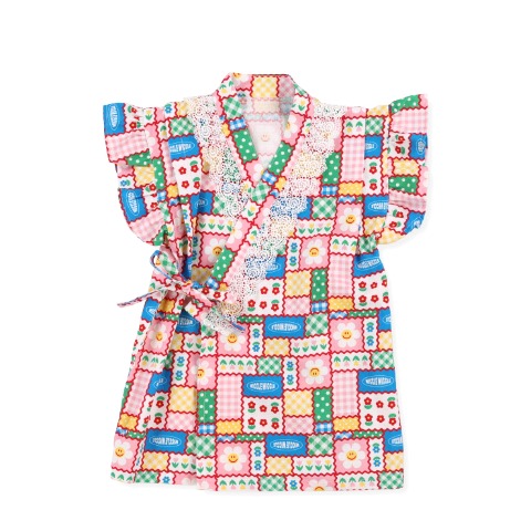 キッズ　甚平（100～130cm　wigle wigle）