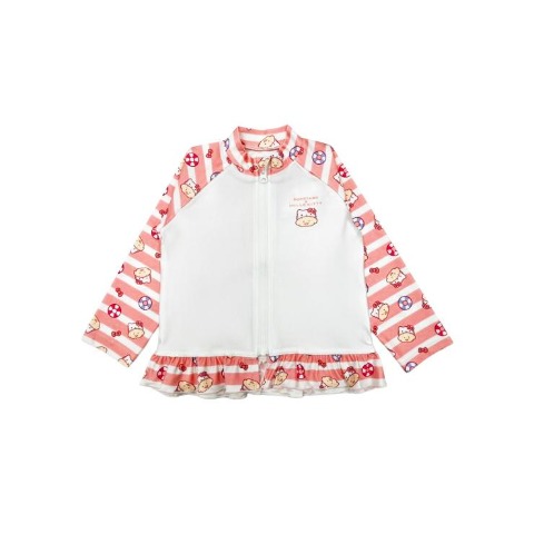 キッズ　ラッシュガード（100～120cm・おおのたろう×ハローキティ）