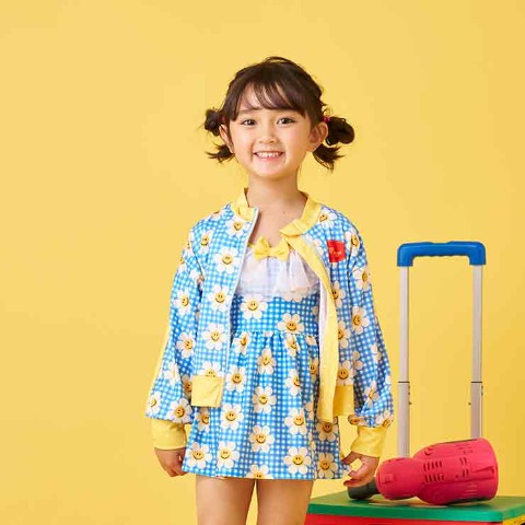 キッズラッシュガード（100～120cm・wiggle wiggle）