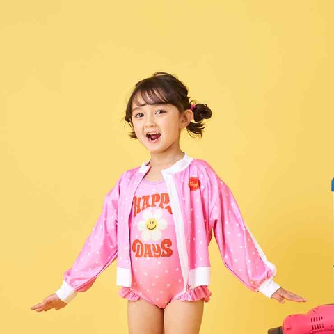 キッズラッシュガード（100～120cm・wiggle wiggle）