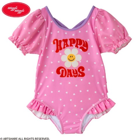 キッズワンピース水着（100～120cm・wiggle wiggle)