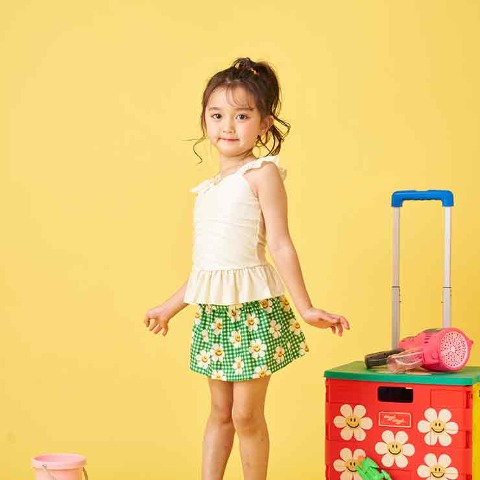キッズワンピース水着（100～120cm・wiggle wiggle)