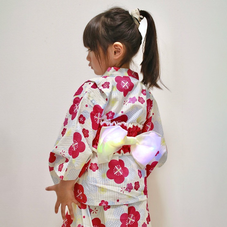 光る帯付浴衣ドレス（100～130cm) | バースデイ | しまむらパーク