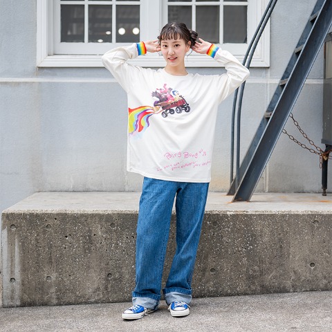 レディース　長袖Ｔシャツ （M～LL・DISNEY）