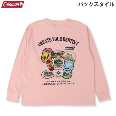 長袖Tシャツ(M-LL・Coleman)