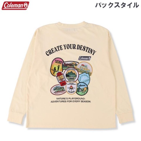 長袖Tシャツ(M-LL・Coleman)