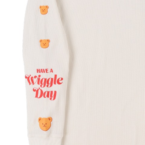 レディース　長袖Ｔシャツ（M-LL・wiggle wiggle）