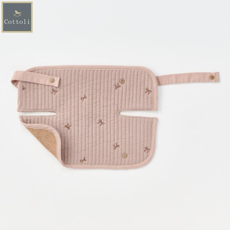 抱っこひも用よだれカバー（サッキングパッド）の作り方【定規なしで