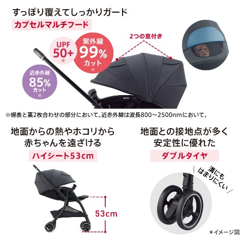 ラク―ナ クッション AG (Aprica)