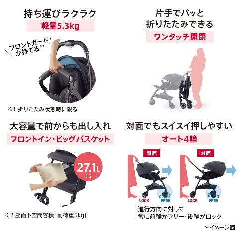 ラク―ナ クッション AG (Aprica)