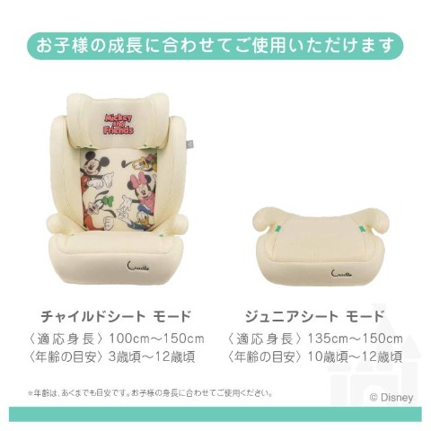 ハイバックジュニア ミッキーフレンズ