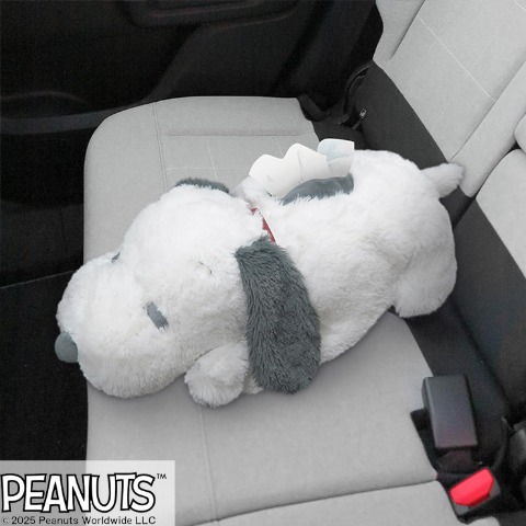 ぬいぐるみティシュカバースヌーピー