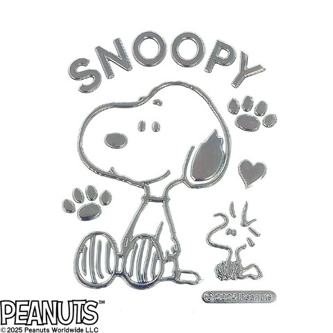 エンブレムステッカー スヌーピーお座り