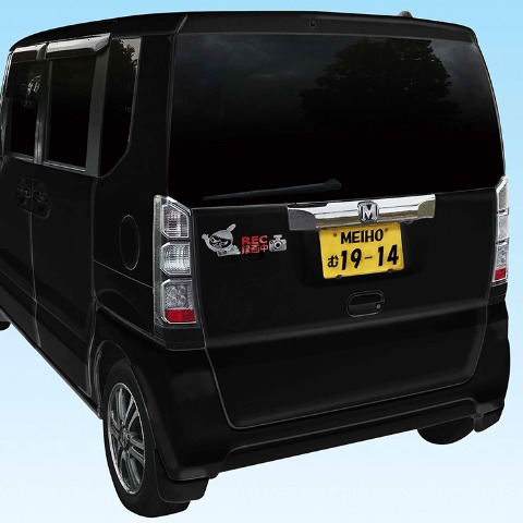 ドライブレコーダーエンブレムステッカーリトルミイ