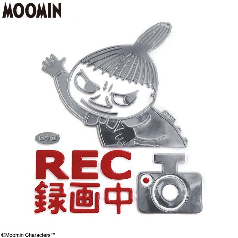 ドライブレコーダーエンブレムステッカーリトルミイ