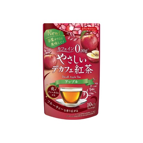 やさしいデカフェ紅茶　アップル