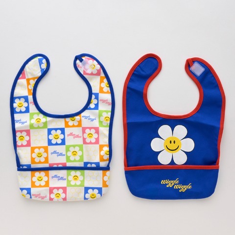 ベビー　2Pエプロン（wiggle wiggle）