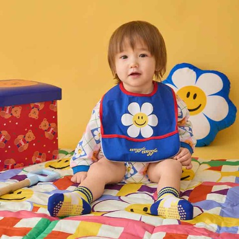 ベビー　2Pエプロン（wiggle wiggle）