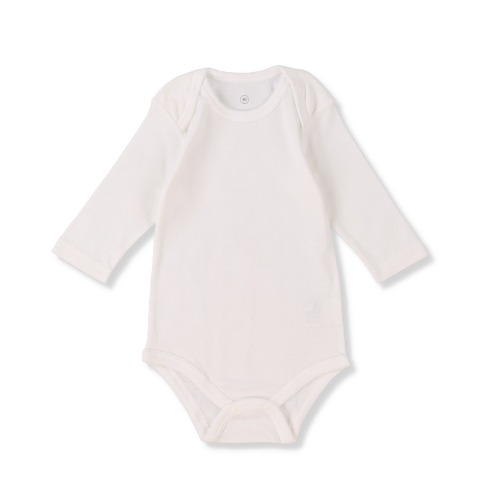 ベビー　長袖ロンパス肌着（70～90cm・Birthday+）