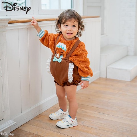 ベビー　サスペンダー付ブルマ (70-80cm　Disney)