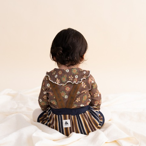 ベビー　サスペンダー付ブルマ (70～80cm　&mignon)