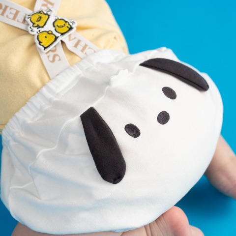 ベビー　サスペンダー付きブルマ（70～80cm・futafuta/サンリオキャラクターズ）