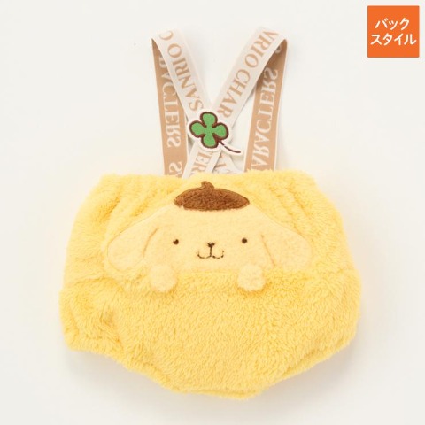 ベビー　サスペンダー付きブルマ（70～80cm・ポムポムプリン）