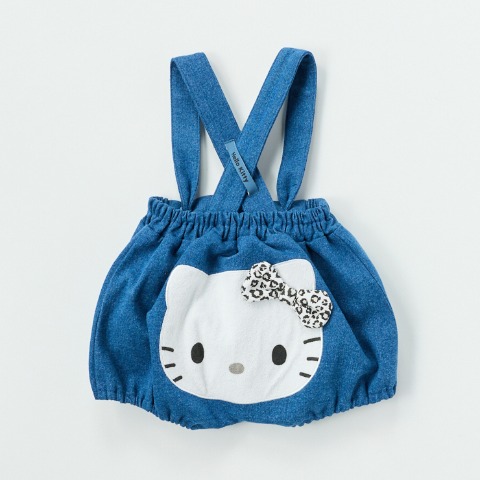 ベビー　サスペンダー付きブルマ（70～80cm・ハローキティ）