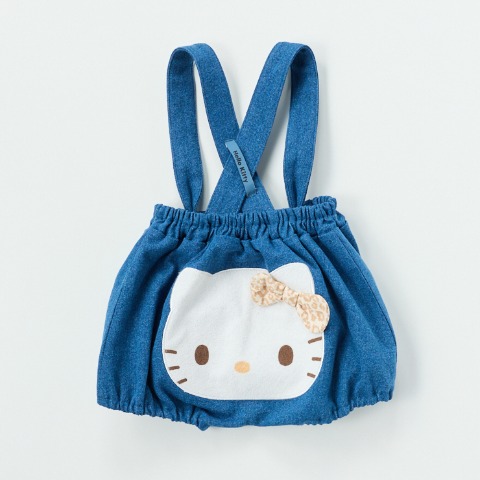 ベビー　サスペンダー付きブルマ（70～80cm・ハローキティ）