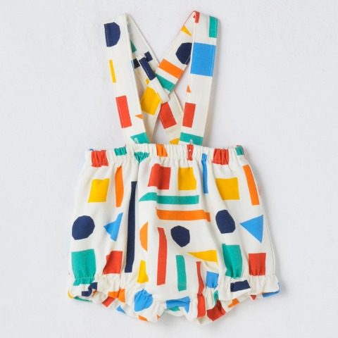 ベビー　サスペンダー付ブルマ（70・80cm・futafuta）