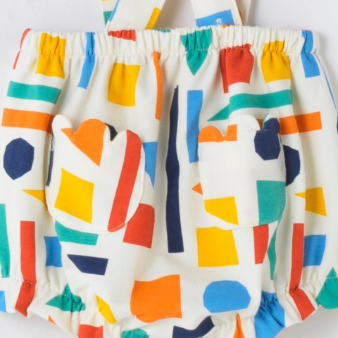 ベビー　サスペンダー付ブルマ（70・80cm・futafuta）