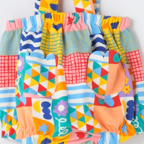 ベビー　サスペンダー付ブルマ（70・80cm・futafuta）