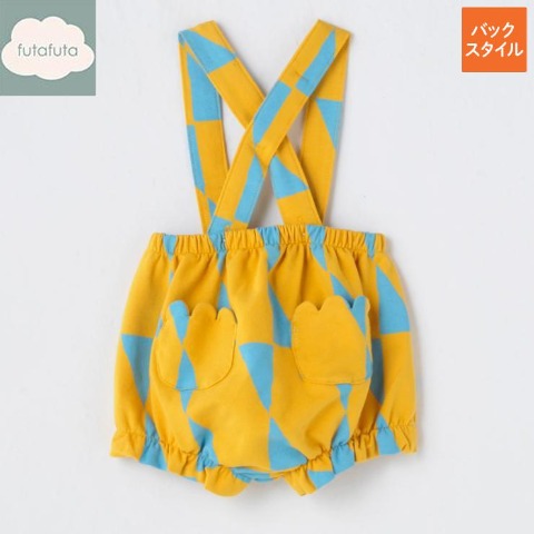 ベビー　サスペンダー付ブルマ（70・80cm・futafuta）